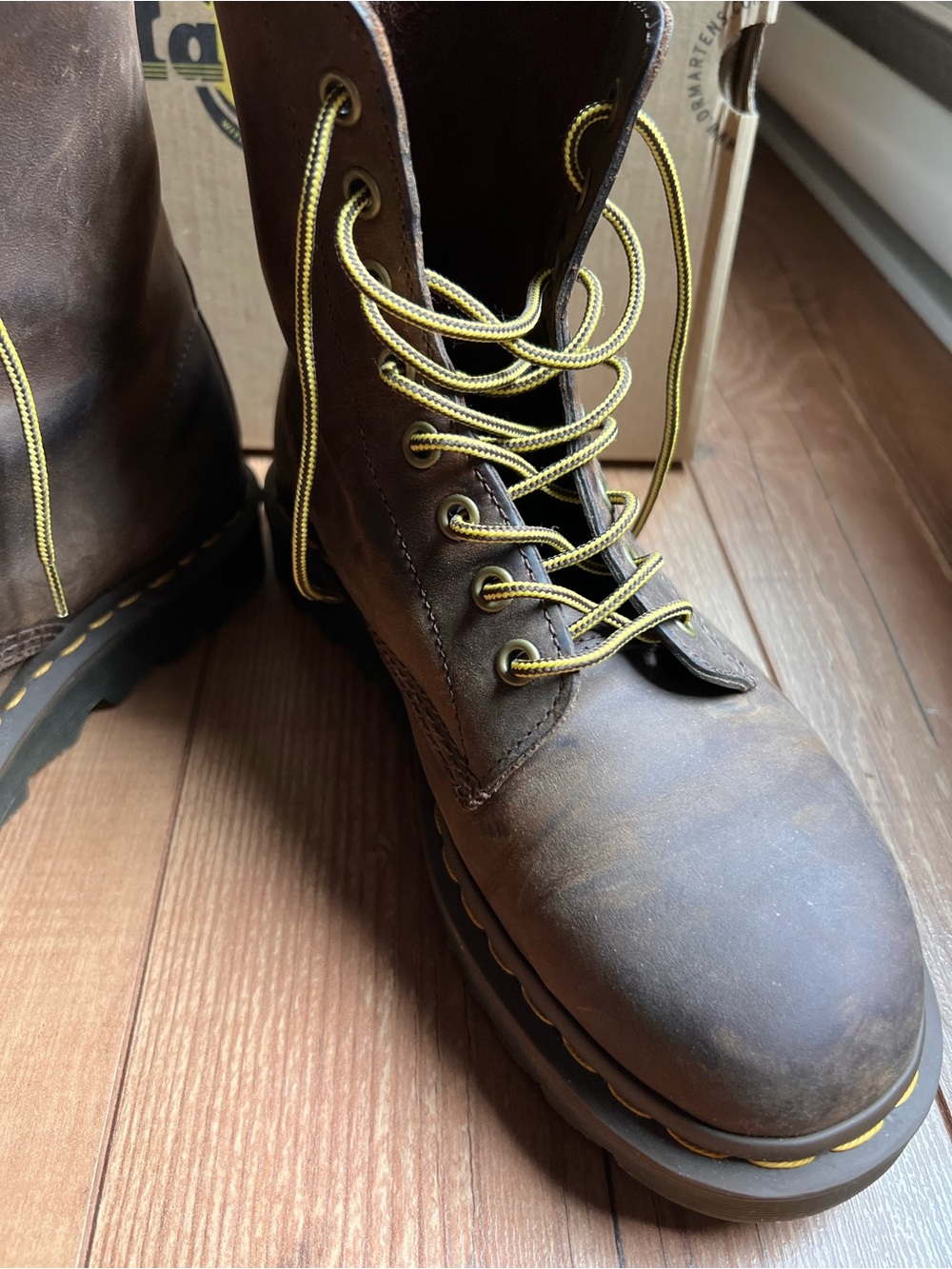 Dr Martens 1460 Ziggy in Crazy Horse leather. men size 9US 8UK 42EU - Picture 9 of 11